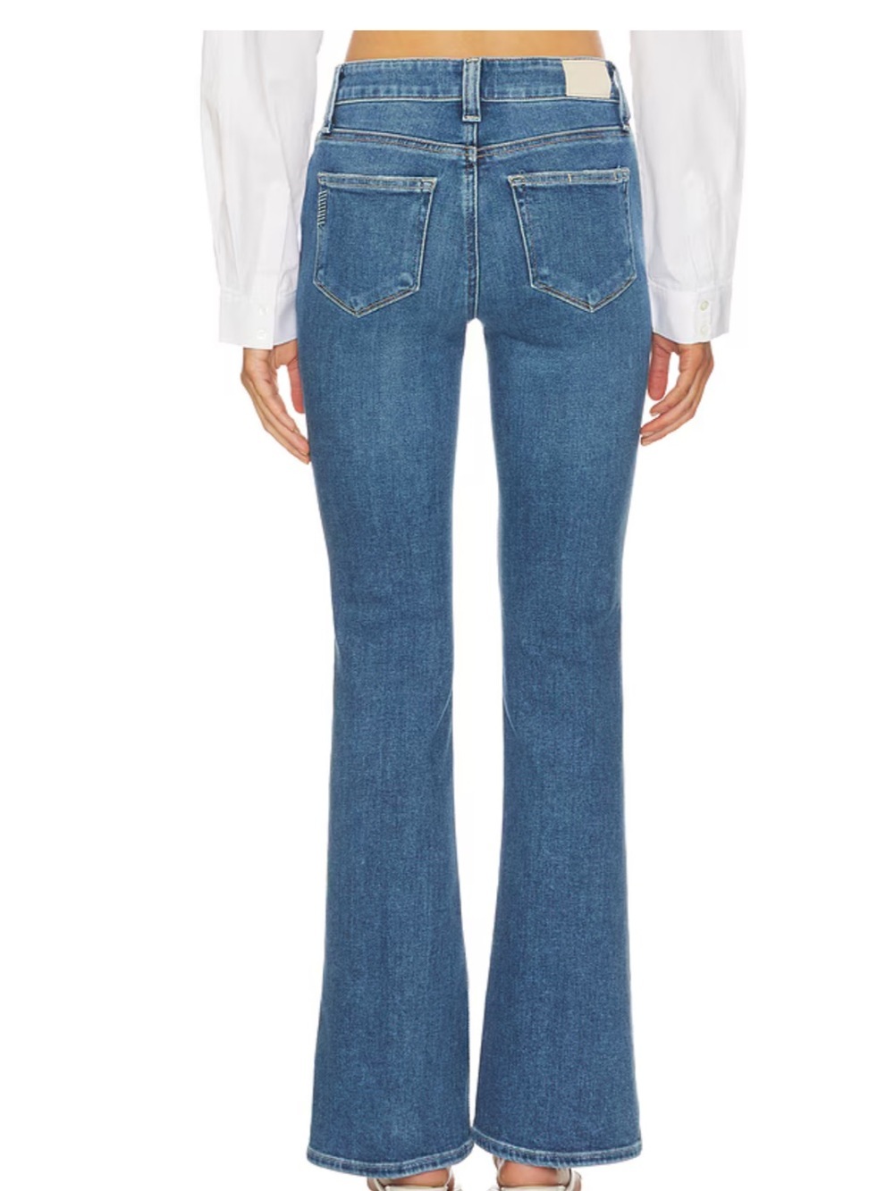Paige High Rise Laurel Canyon Blue Jeans Size 31 - Picture 2 of 11